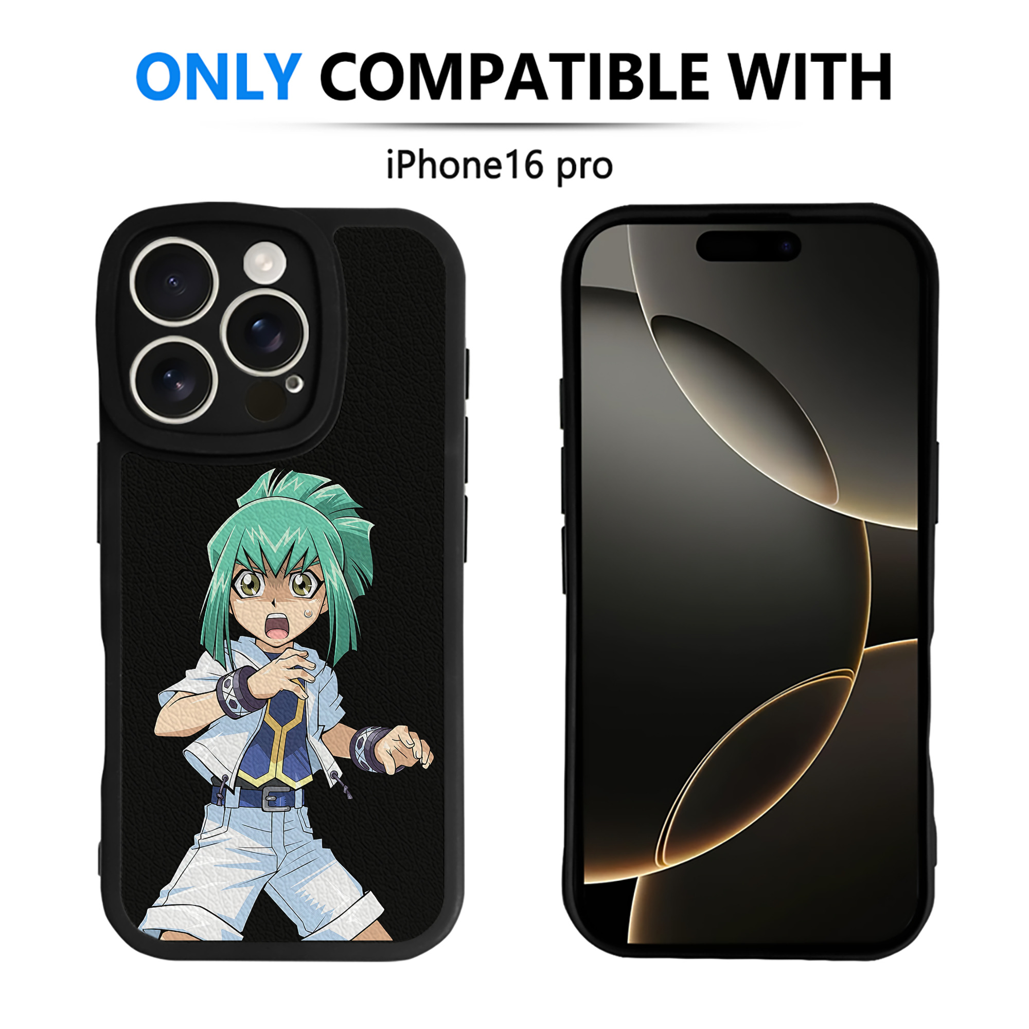 遊☆戯☆王 Yu-Gi-Oh! 【iPhone 16シリーズ対応】シリコンスマホケース（レザー調） 材質：シリコン